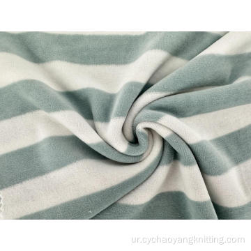 فروخت کے لئے اعلی معیار کی دھاری دار مخمل مواد